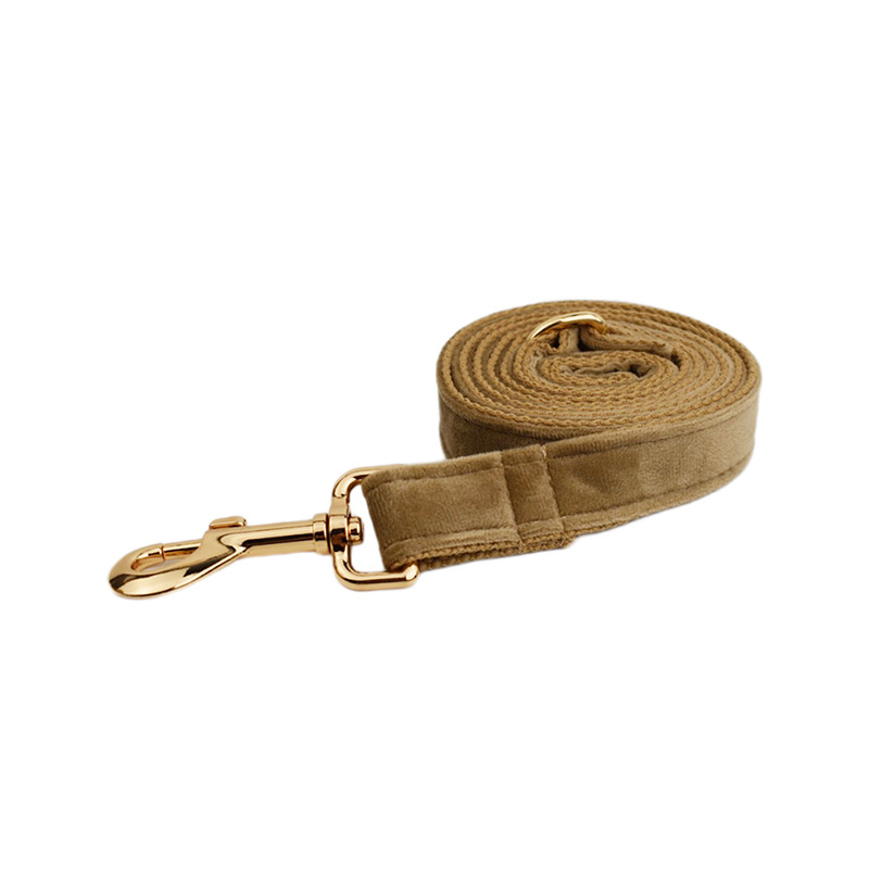 Collar y accesorios de terciopelo