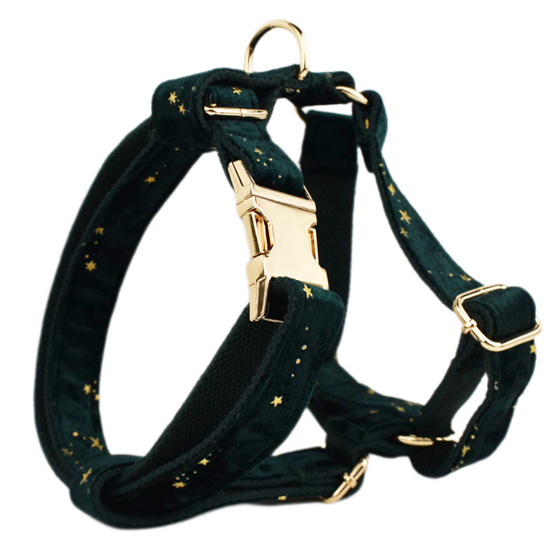 Collar y accesorios de terciopelo